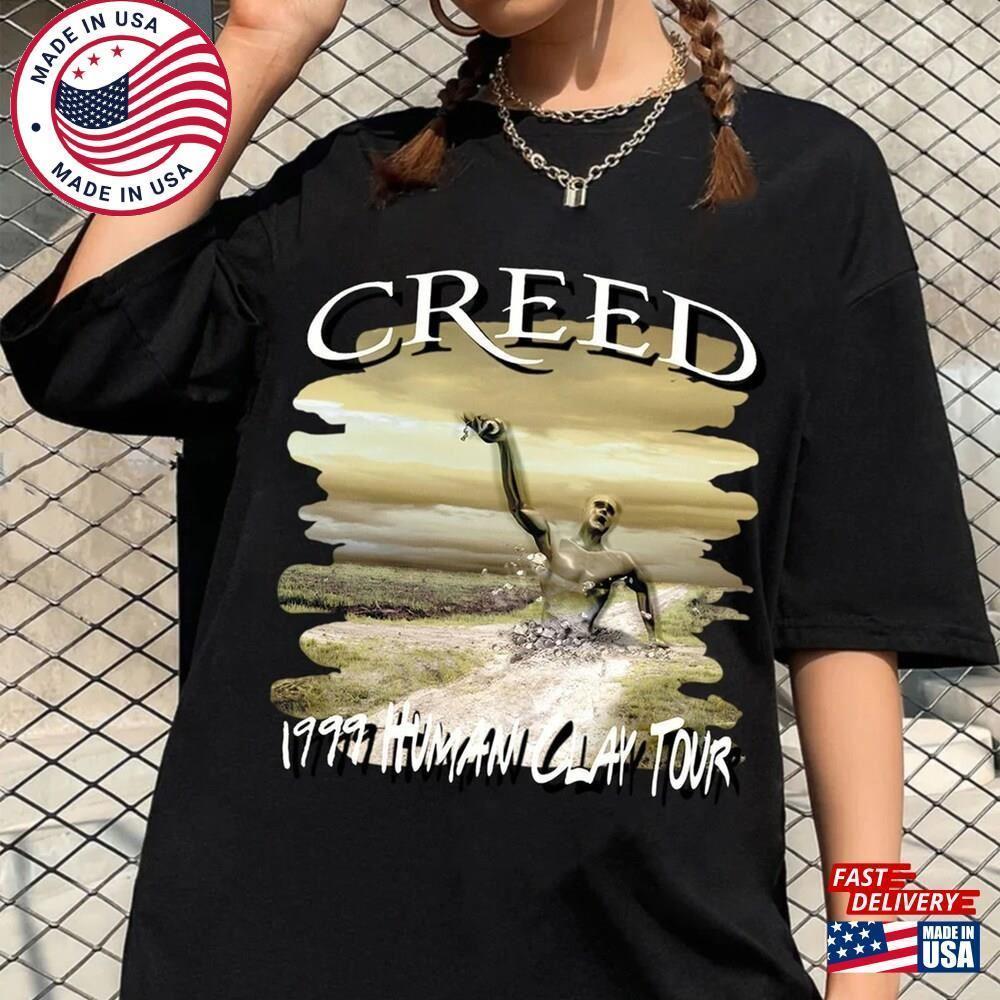 Creed Human Clay 1999 Tour Shirt Band  Summer Of 99 Fan